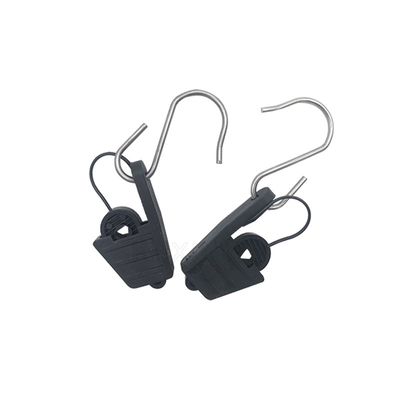 S نوع Anchor Tension Cable Clamp ، إكسسوارات كابلات الألياف البصرية المخصصة