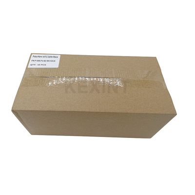 KEXINT FTTH وضع واحد 1x6 بطاقة LGX نوع SC UPC Connector G657A1 Fiber Optical PLC Splitter