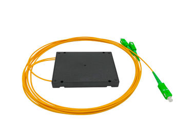 ABS FTTH الألياف البصرية PLC الفاصل ، EPON GPON Fiber Splitter 2.0 3.0mm
