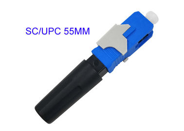 SC / UPC موصل الألياف البصرية السريع السريع 0.3 ديسيبل فقدان الإدراج 50 سم نوع مستقيم