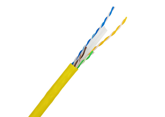 CAT6 UTP شبكة كبل الشبكة الكهربائية النحاسية Rj45 ناقل حركة 100 متر 23AWG 305 م