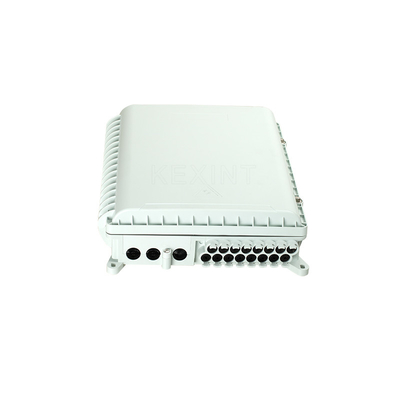 صندوق توزيع الألياف البصرية KEXINT FTTH 16 24 نواة IP65 مع ضفيرة سلك PLC / Patch