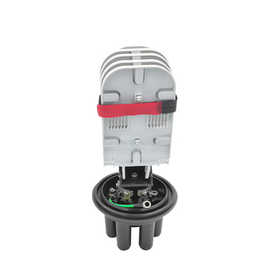KEXINT FTTH KXT-M-06 إغلاق لصق الألياف البصرية IP68 12-96 النوى في الهواء الطلق أفقي