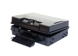 24 صندوق توزيع الألياف البصرية الأسود الأساسي القطب التثبيت PC ABS SMC