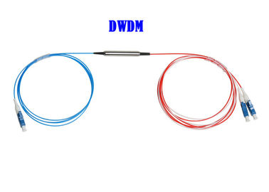 الألياف Mux Demux Module Optic WDM Equipment 1270 ~ 1610nm عزل القناة العالية