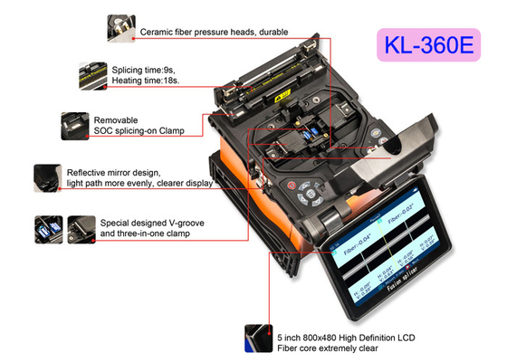 FTTH أدوات الألياف البصرية المحمولة باليد جهاز الربط الكهربائي KL-630E مقياس الطاقة الضوئية